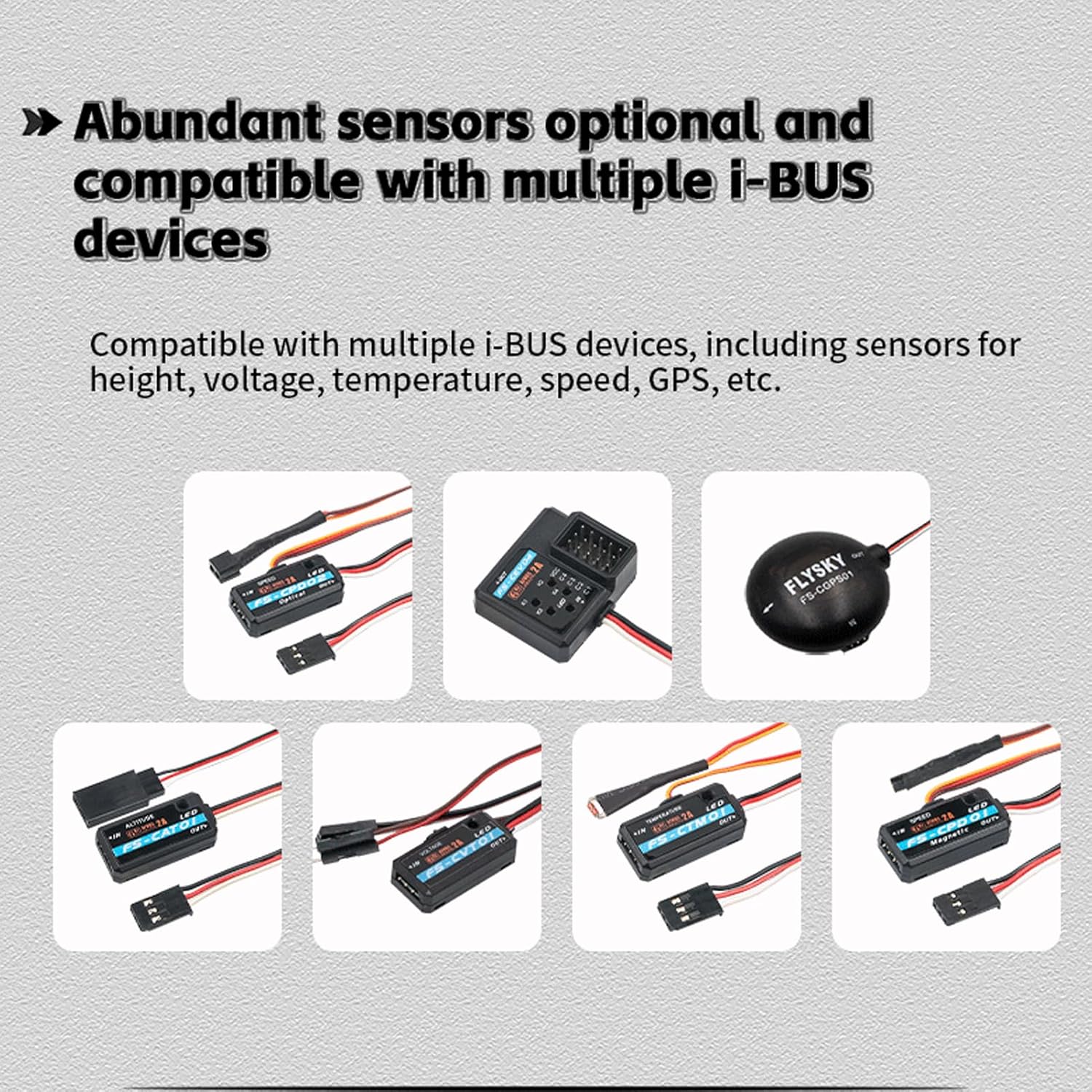 Flysky FS-G11P Radio Transmitter, 2.4GHz 11CH Transmitter with FS-R11P Receiver Combo, IPS Display, Colorful Lighting Control, Ultra-Low Energy Consumption Suitable for ANT Models RC Toys