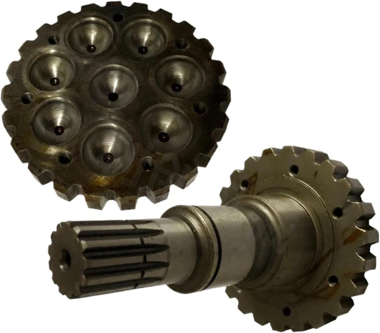 For Excavator Parts PC120-6 Gear Shaft Large Head PC120-6 Rotary Rotating Motor Shaft Seat Gear Shaft