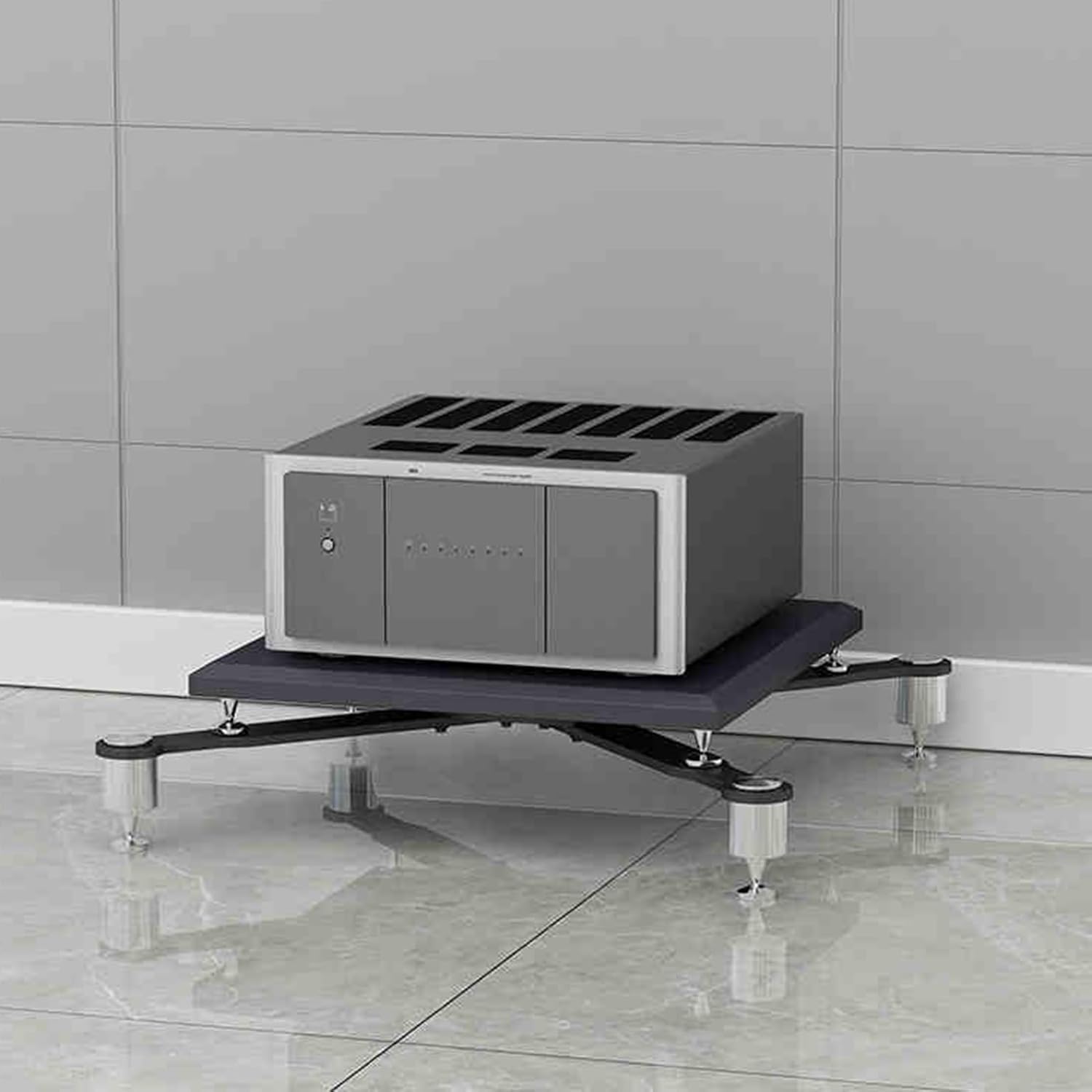 YQMHEZ Open Audio Rack Component Cabinet