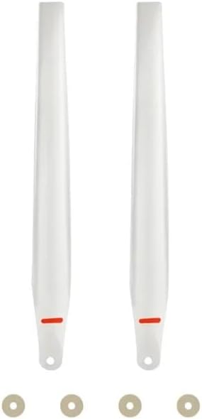 OPTRWNH 5627 White 6-Blade Propellers Resistant Rotors for T60 Agricultural Drones(T60 CCW)
