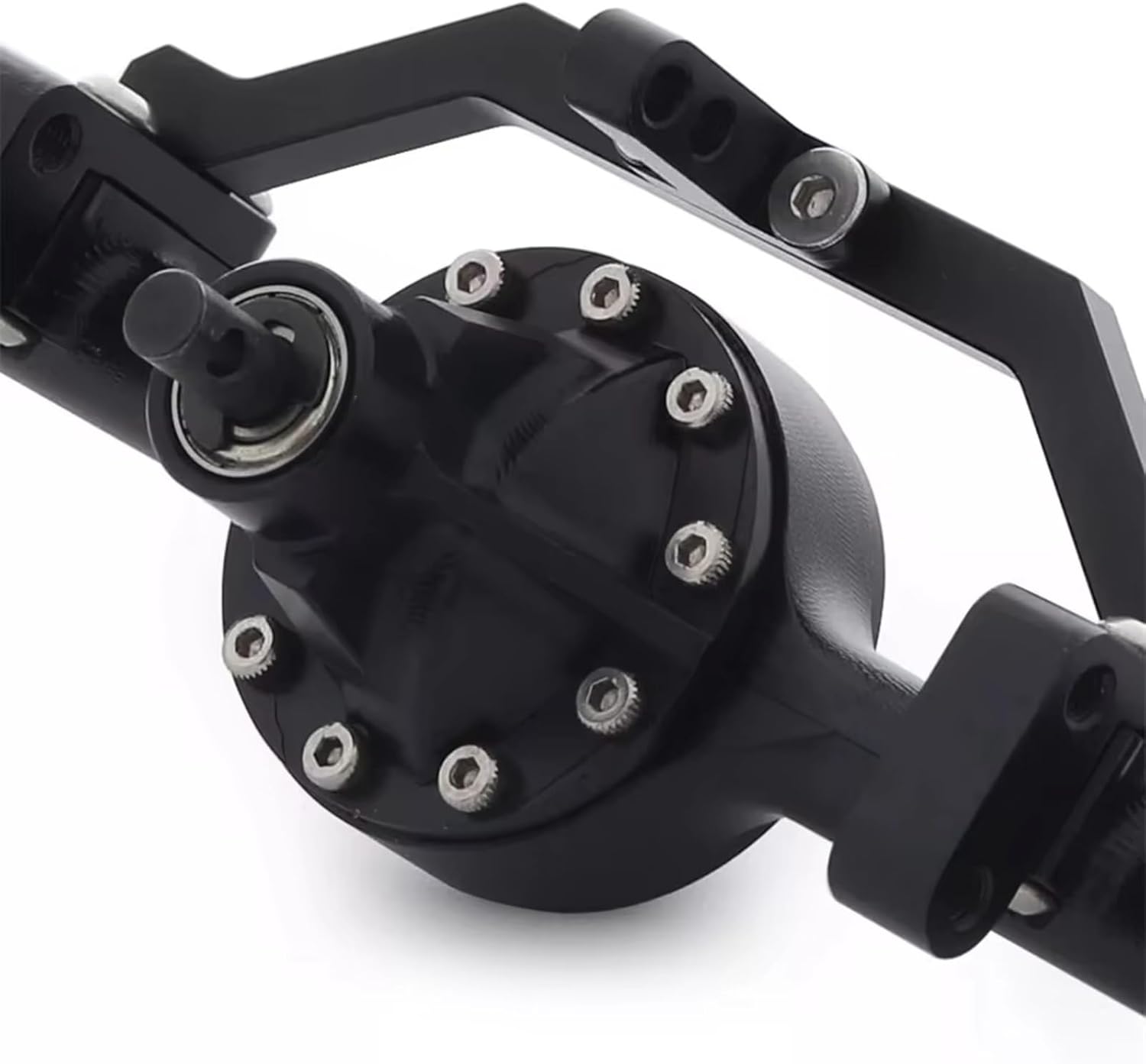 RC Axle Models For Gelande II TF2 D90 D110 For Yota 1/10 CNC Aluminum Alloy Front Rear Axle RC Crawler Car Upgrade Parts Model Accessory(1set)