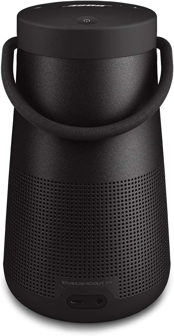 Bose SoundLink Revolve+ (Series II) Portable Bluetooth Speaker - Black (Renewed)