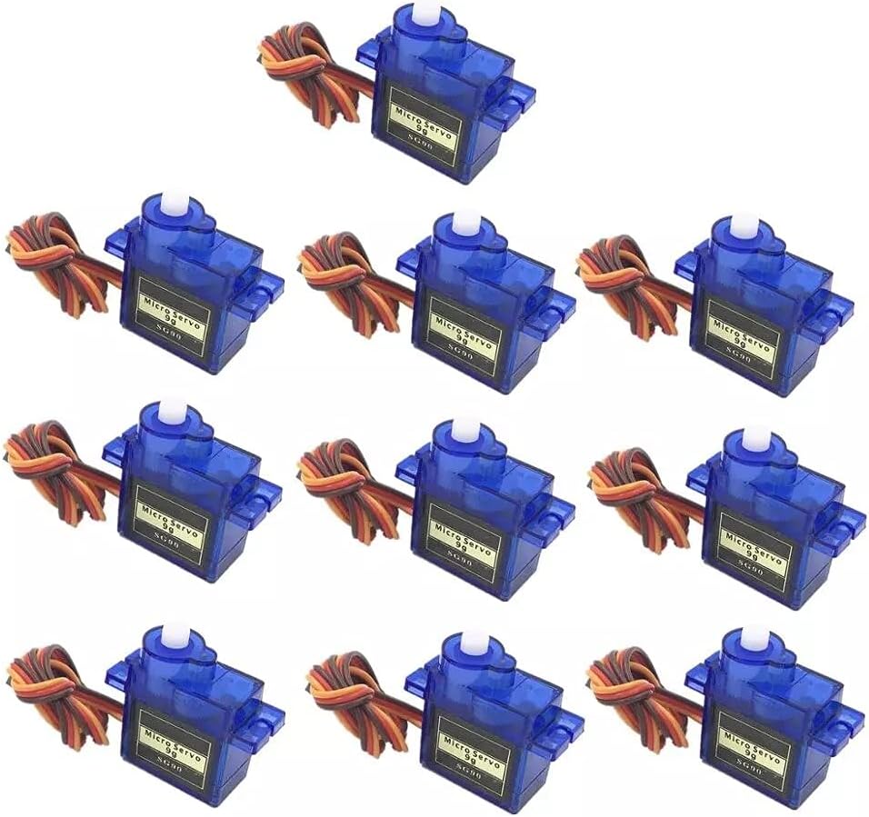 Replacement Part For 5pcs / 10pcs / 20pcs / 50pcs / 100pcs / 200pcs Lot SG90 SG 90 9G Mini Micro Servo For RC 250 450 Helicopter Airplane Car RC - (Color: 50PCS SG90)