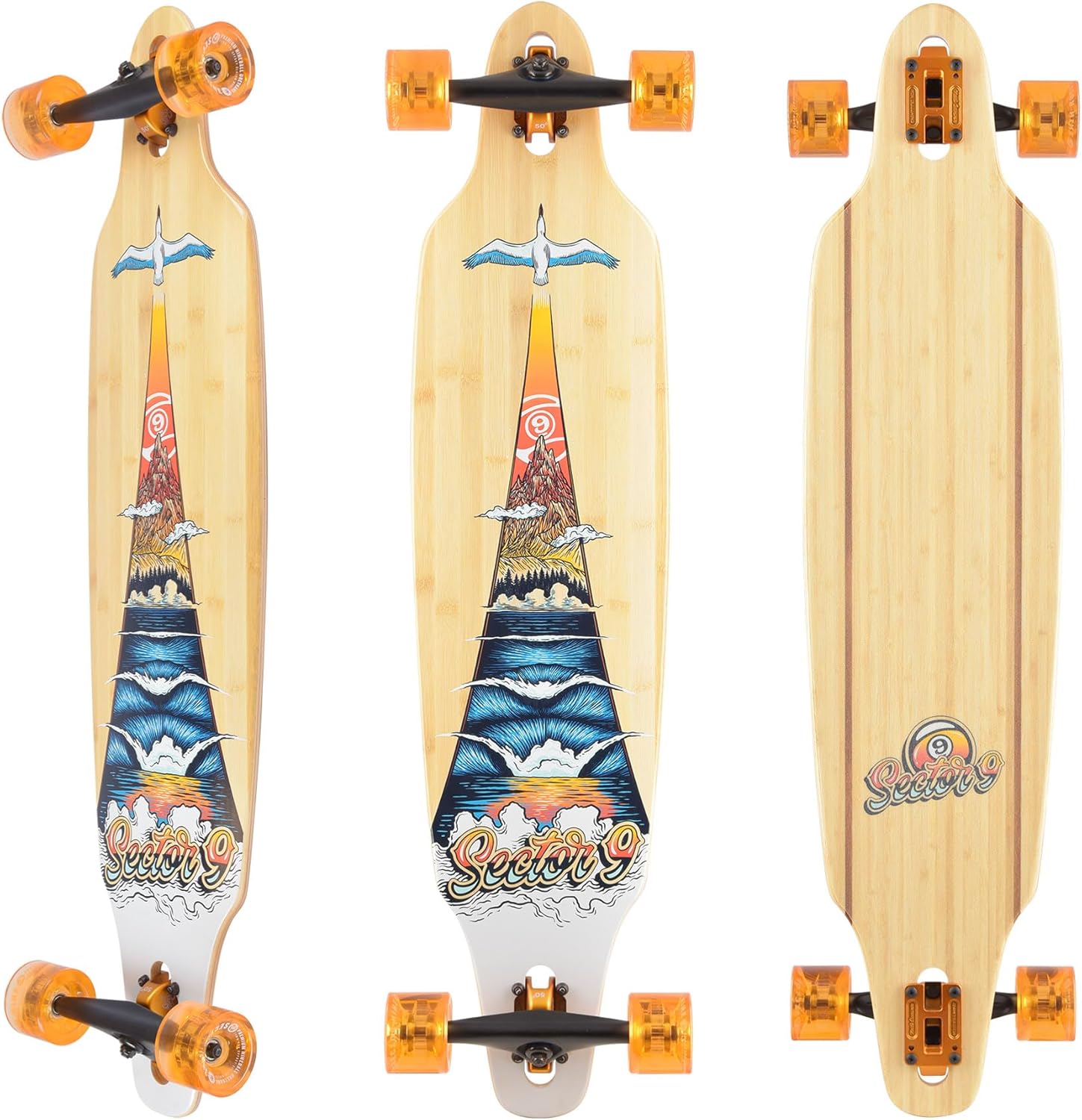 Sector 9 Lookout Take Off Complete Longboard Skateboard - Factory Direct
