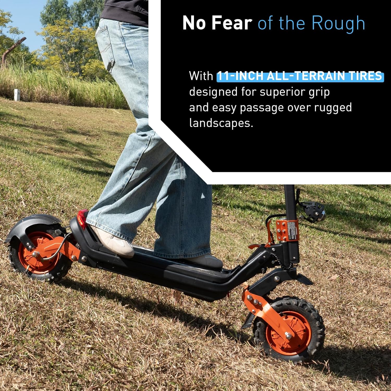 Hiboy DM Series Off-Road Electric Scooter, 1200W–2400W Motors, Up to 44–62 Miles Range, 31–37 MPH, 11