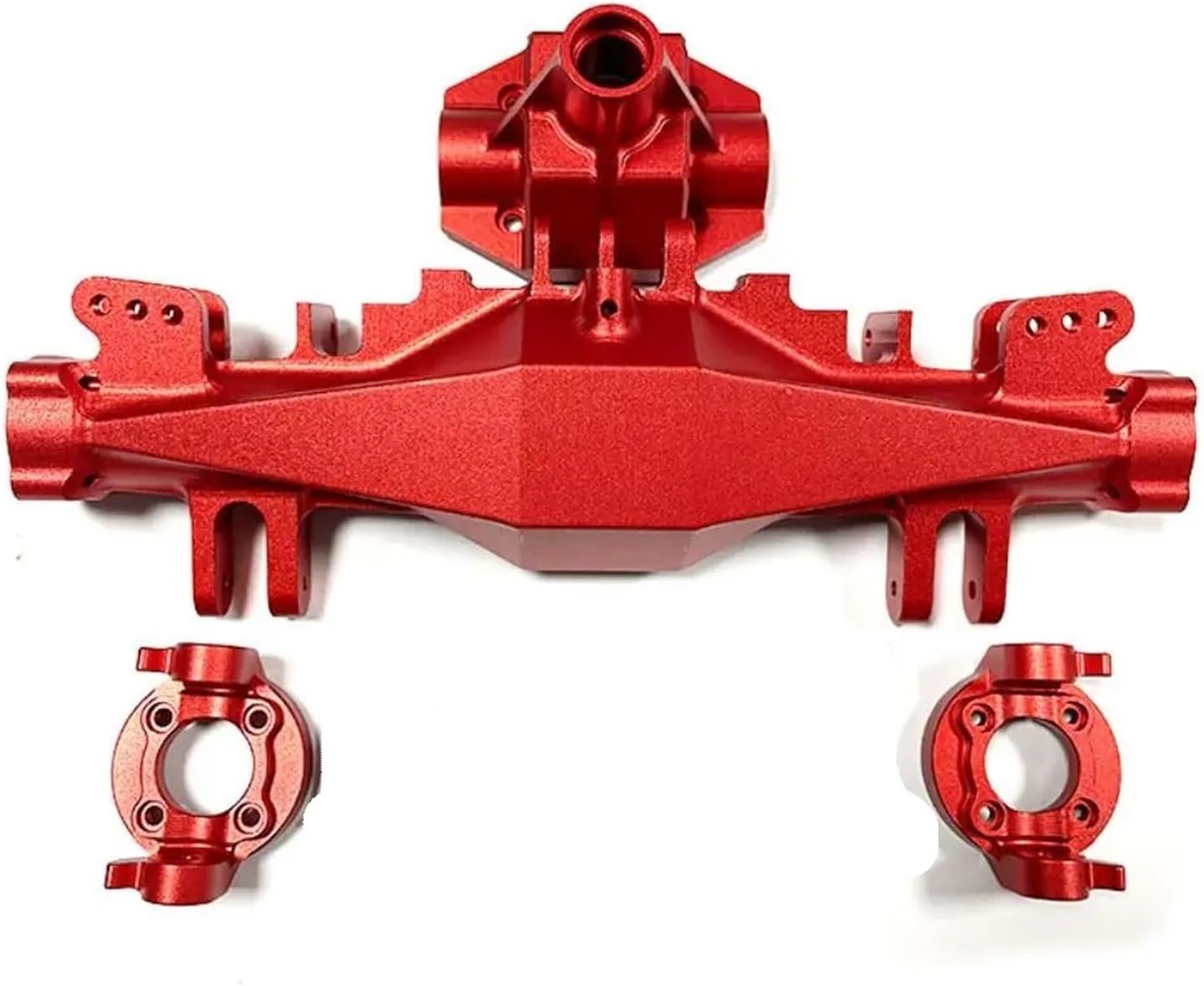 RC Vehicle Axles Compatible with LOSI for LMT RC 1/8 RC Car Part Aluminum Alloy Front Axle Housing RC Upgrade Part Accessories Rc Front Axle Housing(Color1)