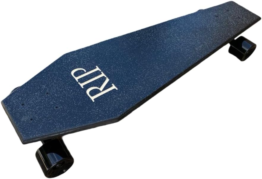Coffin Death Tarot Black Skateboard | Longboard | 30x9 | Coffin Croozer
