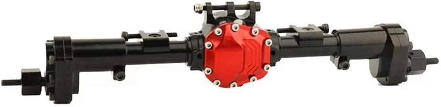 RC Vehicle Axles Compatible with Axial SCX10 SCX10 II 90046 90047 CNC Metal Front and Rear Portal Axle for 1/10 RC Crawler Car Upgrades Parts