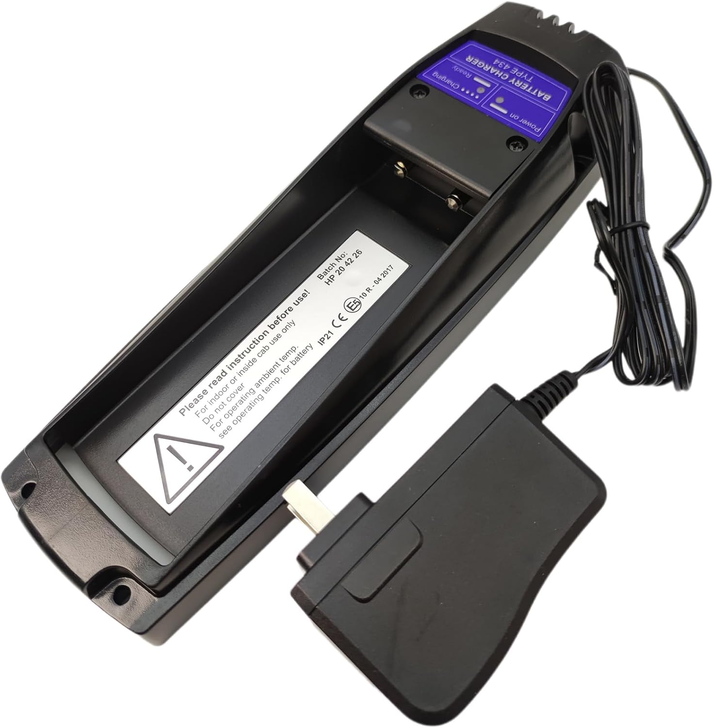 100-240V Scanreco 434 Battery Charger for 7.2V SCANRECO 590 592/593 Pump Truck Remote Control Battery (Direct charging)