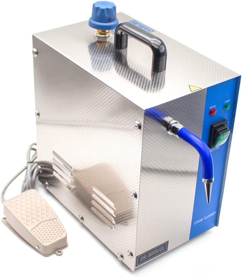 iDili Jieotwice Stainless Steel Jewelry Steam Cleaner Gem Washer Gold and Steam Cleaning Machine Goldsmith Equipment 2L 1300W