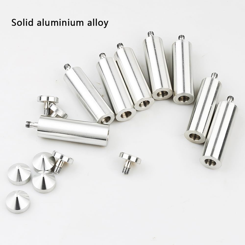 MDYHY Acrylic HiFi Media Stand 2 Layer Desktop Rack for DAC Headphone Amp CD Player Clear/Black Audio Component Holder for Small Spaces