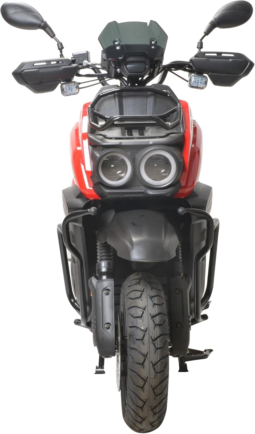 HHH Tank 150 Moped Gas 150cc Scooter 150cc Motorcycle Automatic Adult Bike with 12