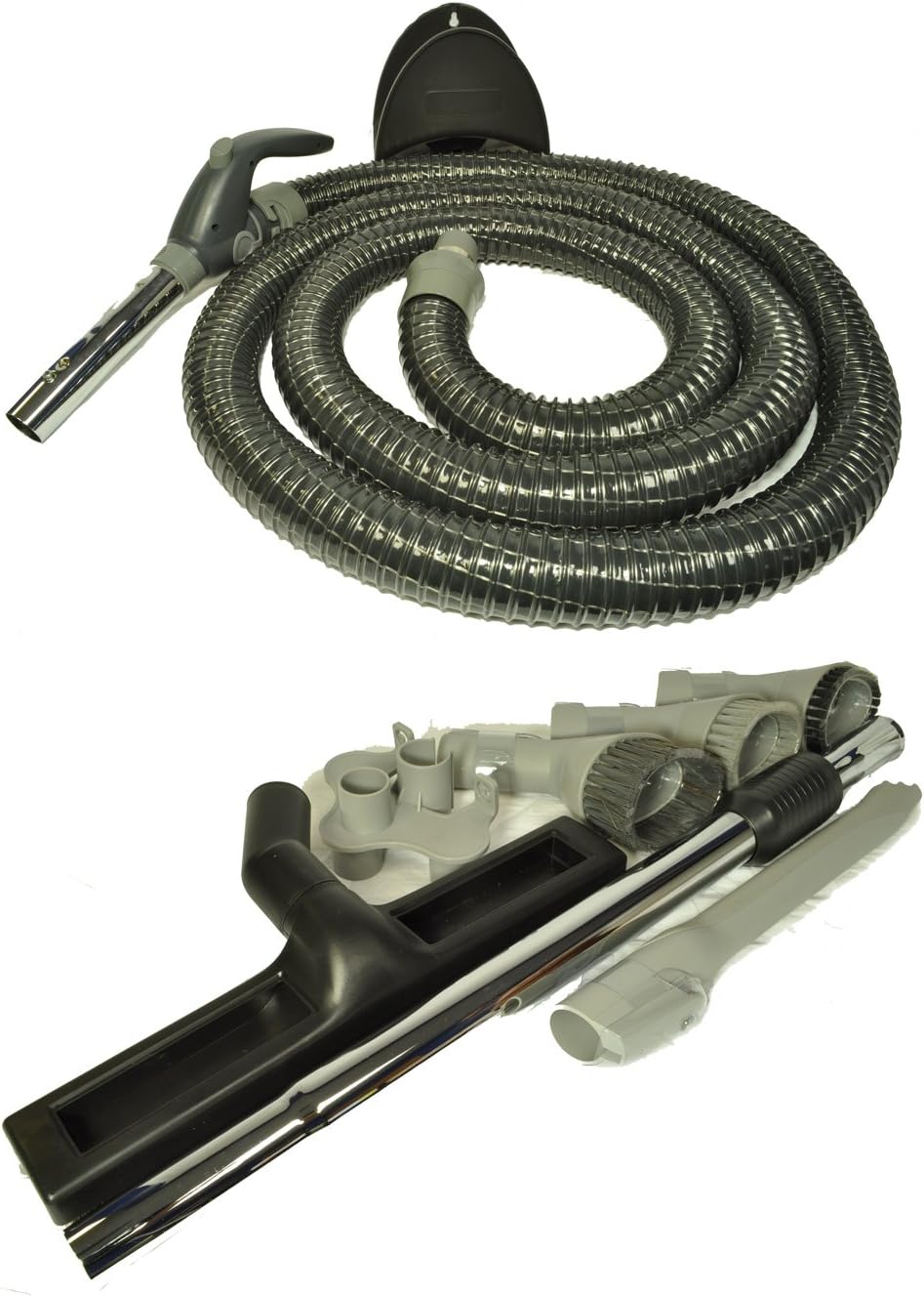 Central Vacuum Cleaner 30 Foot Non Electric Hose Attachment Set BI-5746