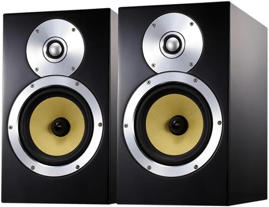 120W 4 Ohm DM5 Wooden Amplifier Speaker Bullet Bass Bookshelf Preposition HiFi Passive Fever