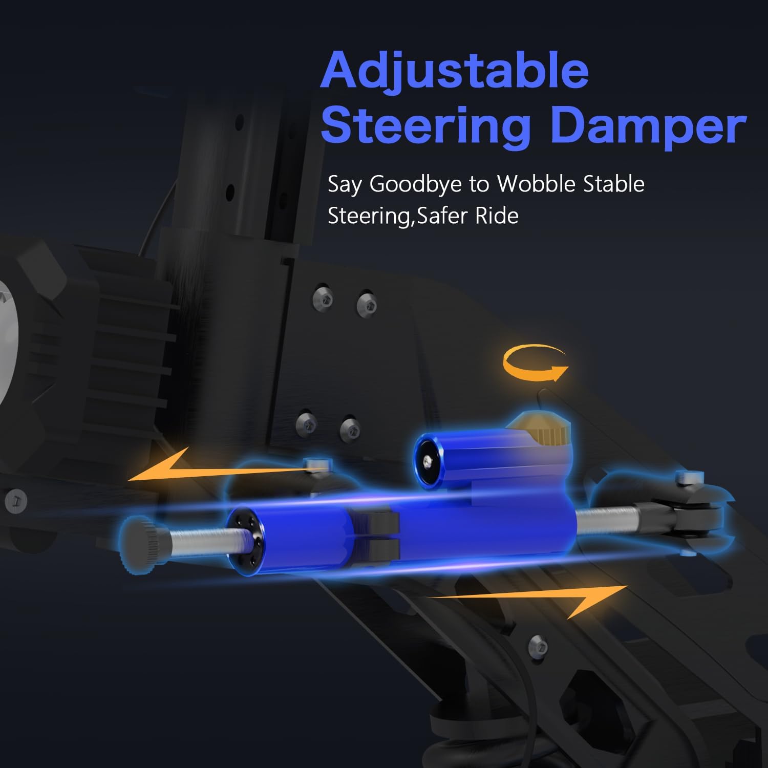 RD2 Electric Offroad Scooter - 40-50 MPH Fastest Dual Motor Adult Scooter, 5000W Peak, 55-Mile Long Range, 10.5