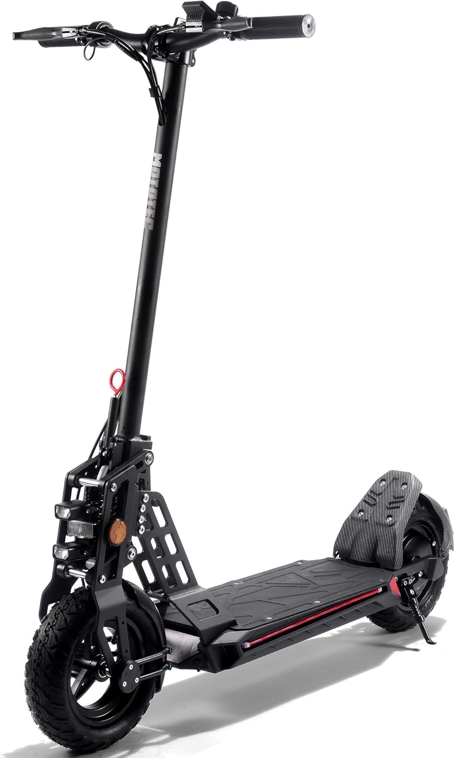 MotoTec Free Ride 48v 600w Lithium Electric Scooter Black