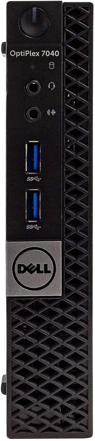 Dell OptiPlex 7040 DM Intel Core i5-6500T 16GB DDR4 1TB HDD Desktop PC Refurbished Window 10 Professional (Renewed)