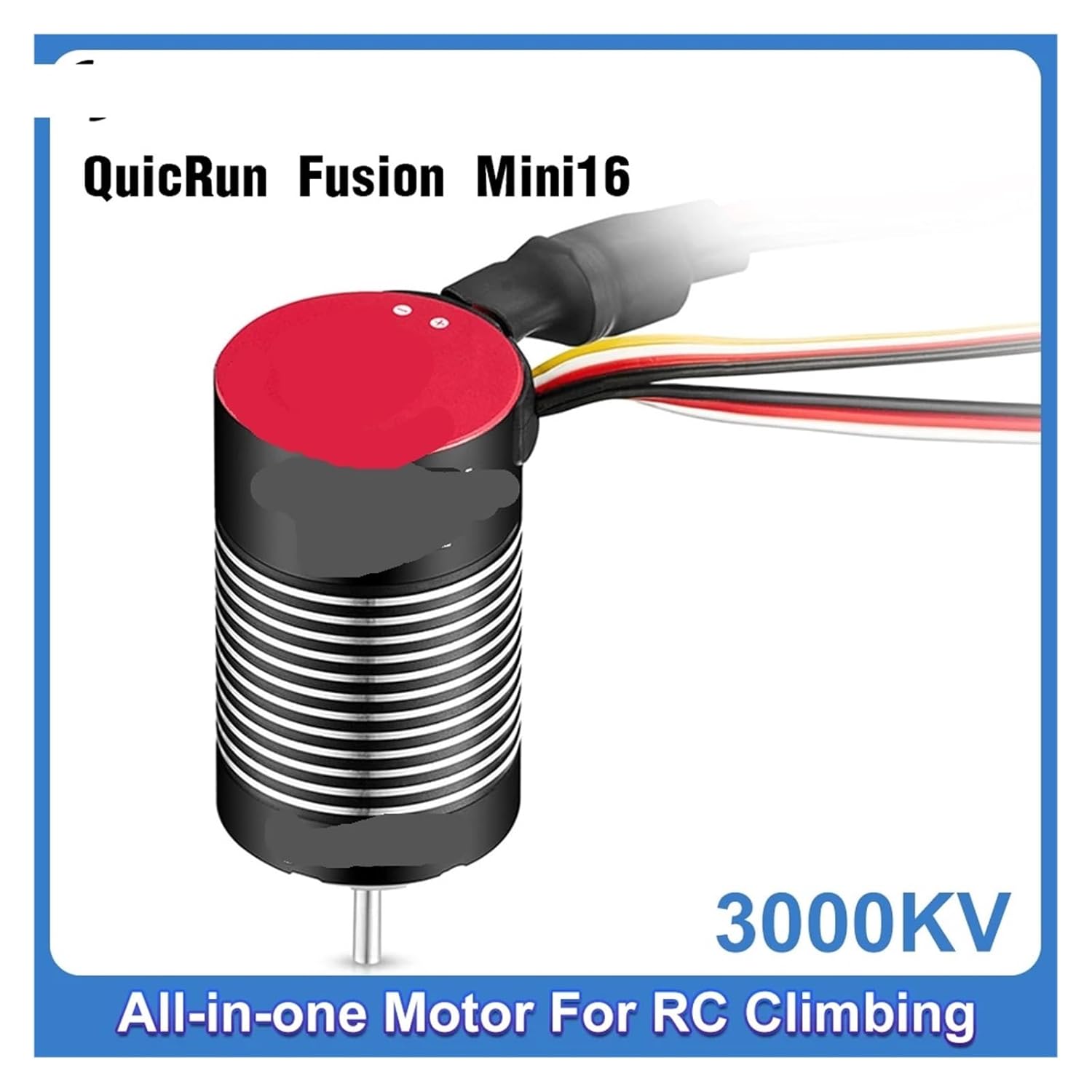 Mini16 3000KV 24MM Brushless Induction 2-in-1 Motor 80A Peak Current