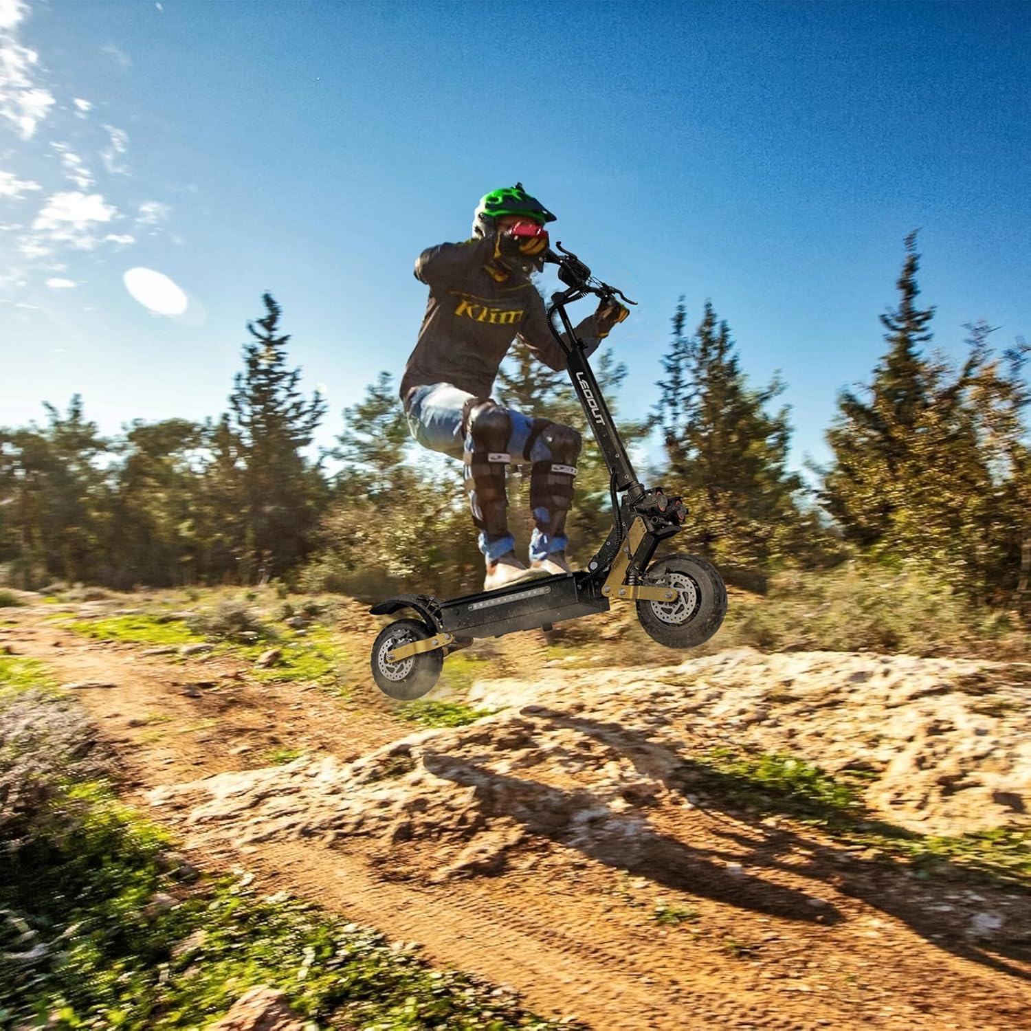 T88/T85 Electric Scooter for Adults Series, 1500W/6000W Peak Motor, 31-53 Mph & Up tp 40-59 Miles Long Range Off-Road Electric Scooter, 10