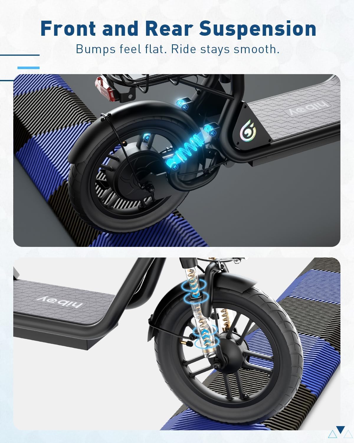 Hiboy Q2 Adult Electric Scooter with Seat & Phone Holder – 500W Motor, 22mi Range, 14