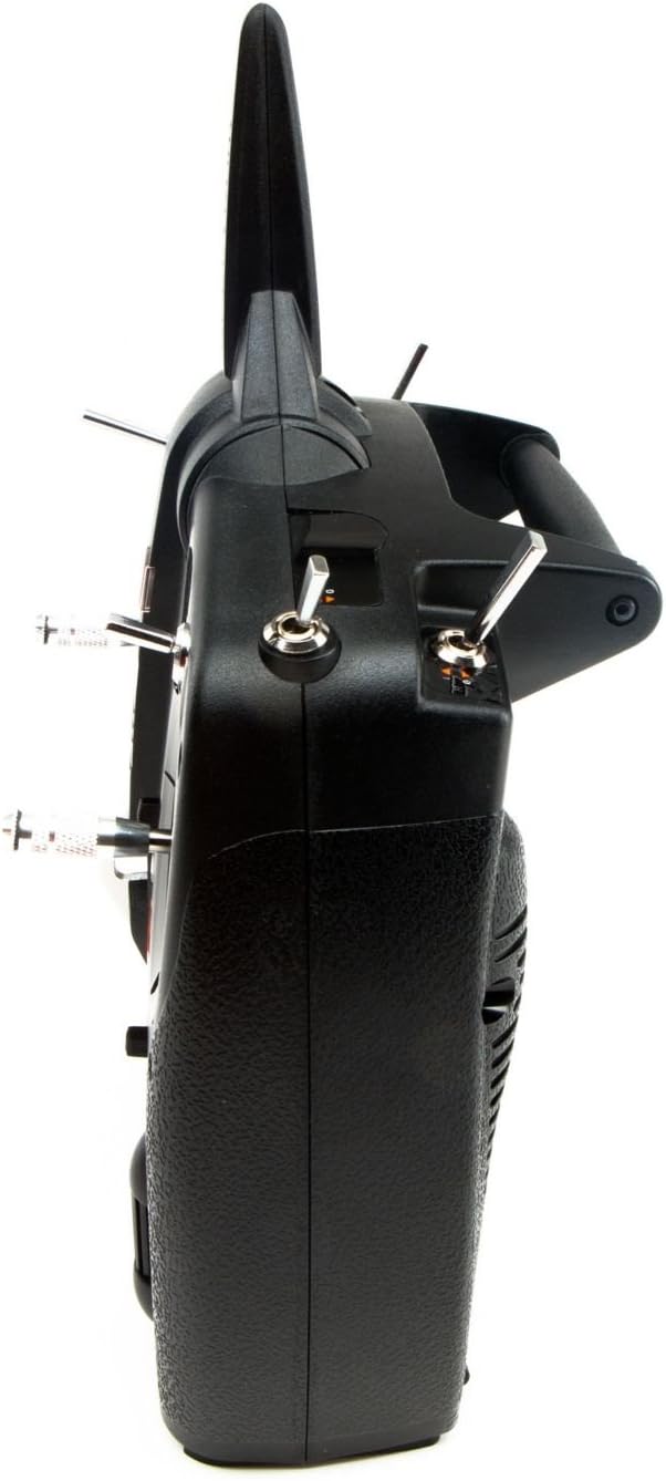 Spektrum DX6e 6-Channel DSMX 2.4GHz RC Radio Transmitter Only (No Receiver) with 250 Model Memory | Telemetry | Wireless Trainer Link, SPMR6655 , Black