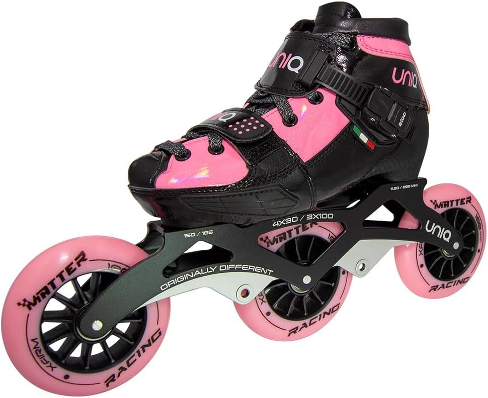 Uniq Q7 Inline Speed Skates Junior Adjustable Sizes