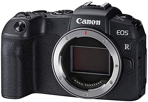 Canon EOS RP Full Frame Mirrorless 4K Camera Body 3380C002 Bundle with Canon EOS Webcam Accessories Starter Kit 1425C009