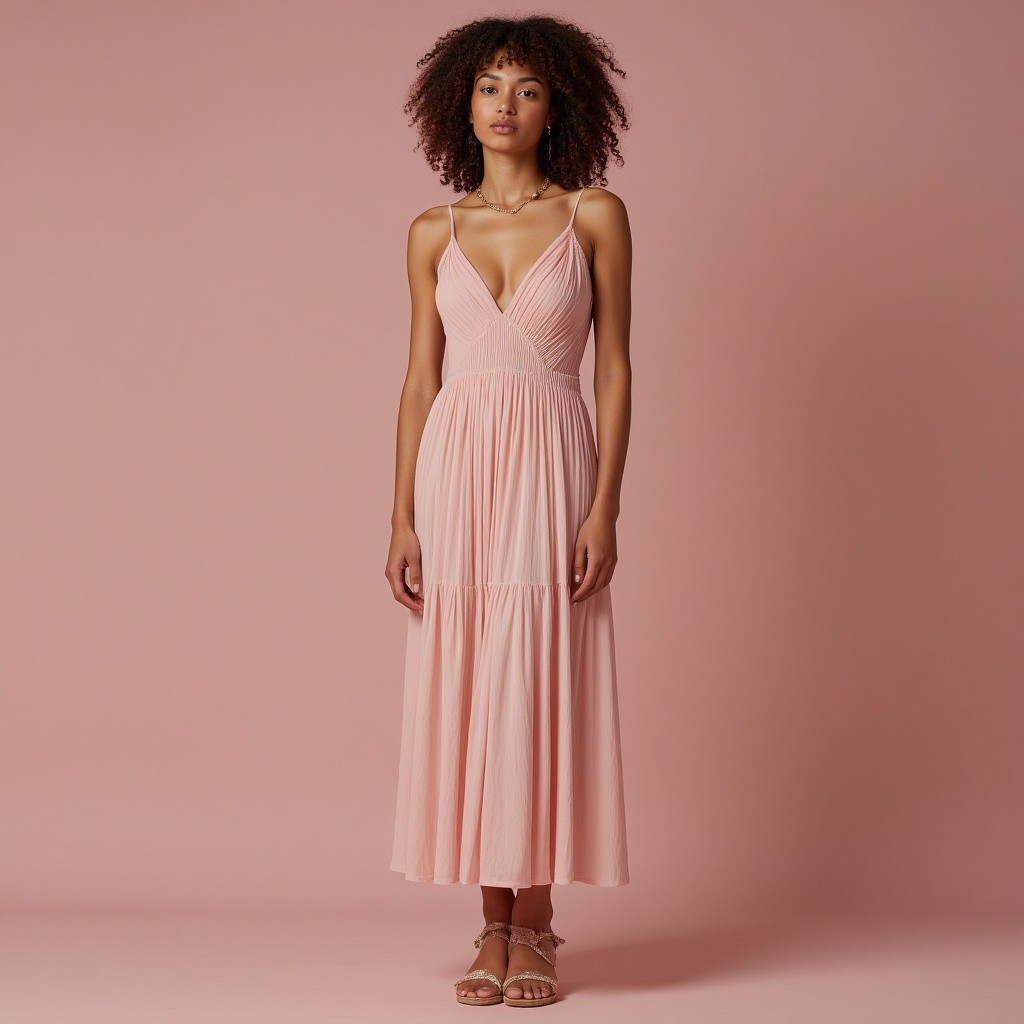 The Zoe Dress // Blush