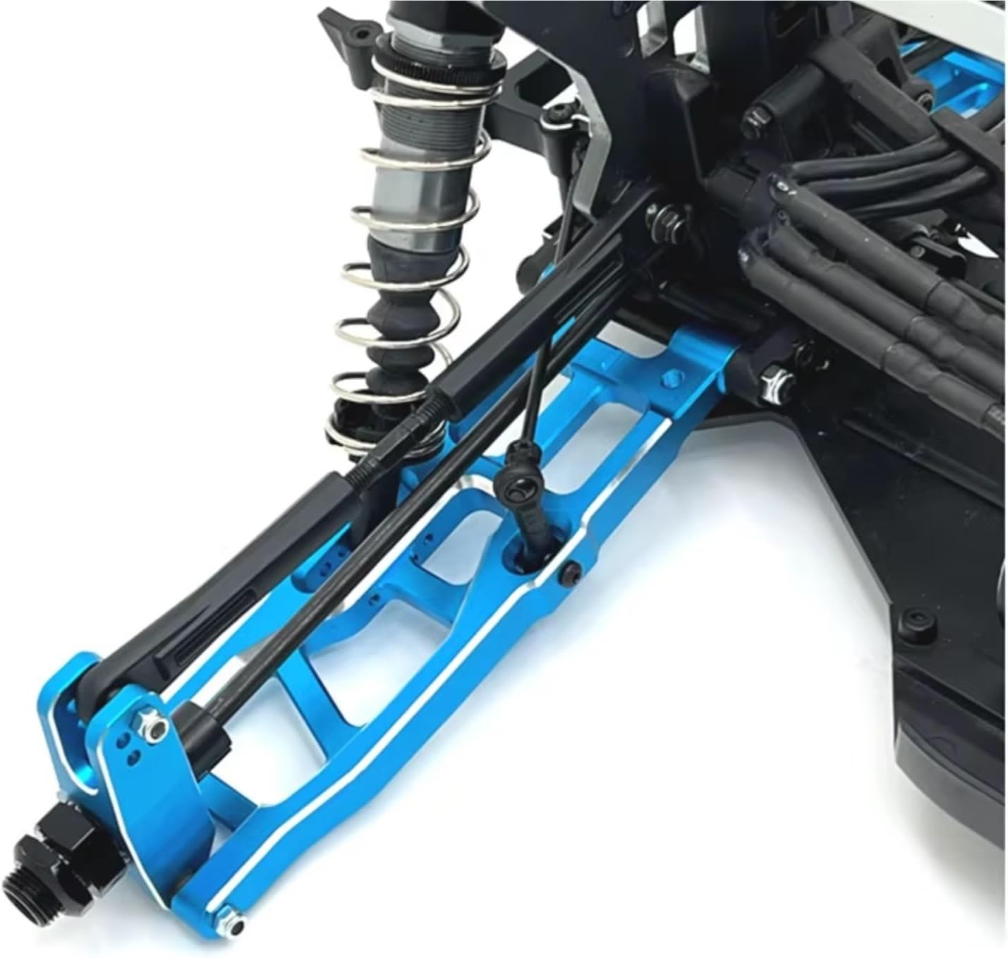 Rc Repairs Parts For FeiShen For FS For Tank Sharks For Cheetah For Atom Leopard For Thunder 1/8 Metal Upgrade Kit RC Car Parts Accessories Repair(SKY BLUE)