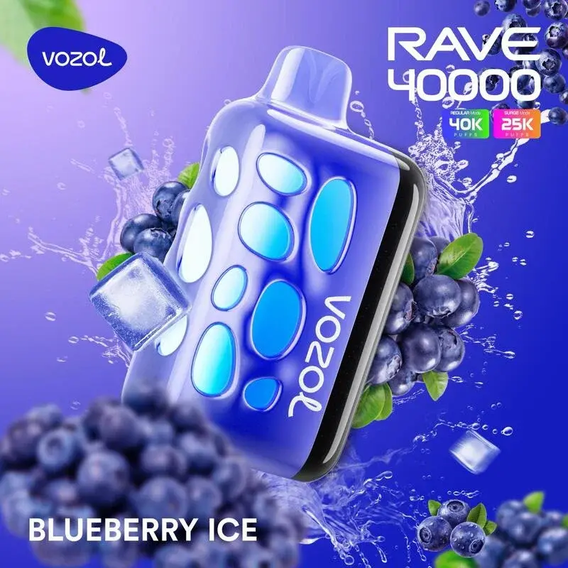 VOZOL RAVE 40K (10pcs) - MYEU VAPES