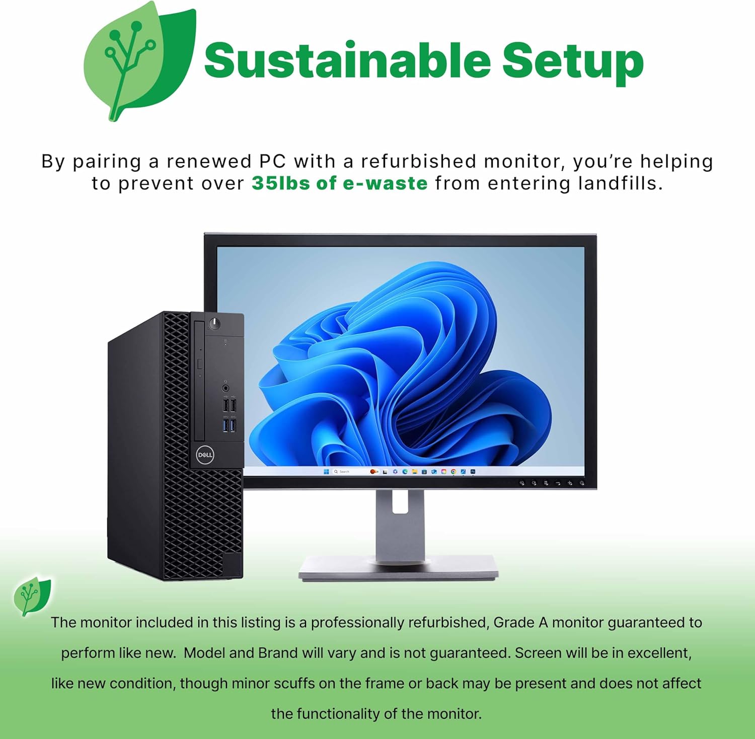 Dell Optiplex Computer PC w/RGB Lighting | Windows 11 Pro | Ultra Fast Intel i5-8500 | 16GB RAM 1TB SSD | Renewed 22