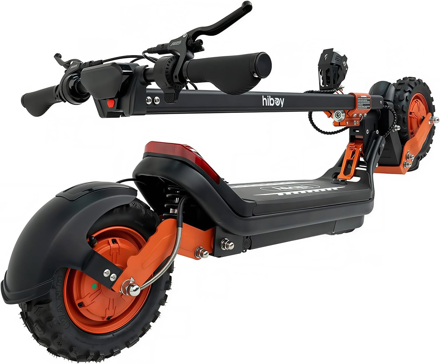 Hiboy DM Series Off-Road Electric Scooter, 1200W–2400W Motors, Up to 44–62 Miles Range, 31–37 MPH, 11