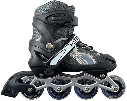 SmilePowo Children's Inline Skates, Kids' Roller Skates, ice Skates