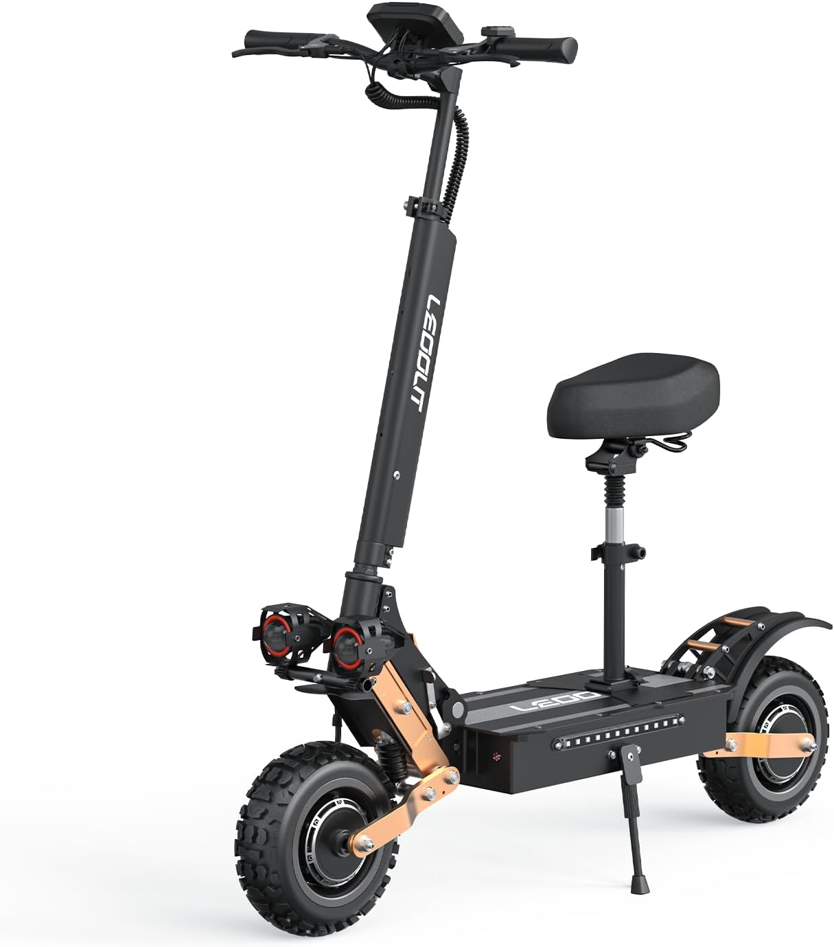 T88/T85 Electric Scooter for Adults Series, 1500W/6000W Peak Motor, 31-53 Mph & Up tp 40-59 Miles Long Range Off-Road Electric Scooter, 10
