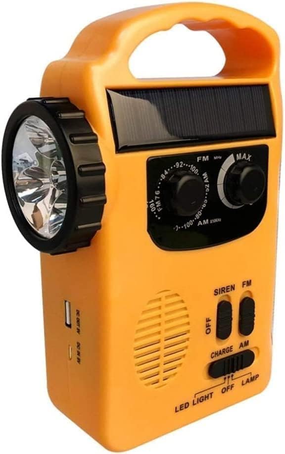 Radios Solar Crank NOAA Weather Radio for Emergency with AM/FM Flashlight Reading Lamp