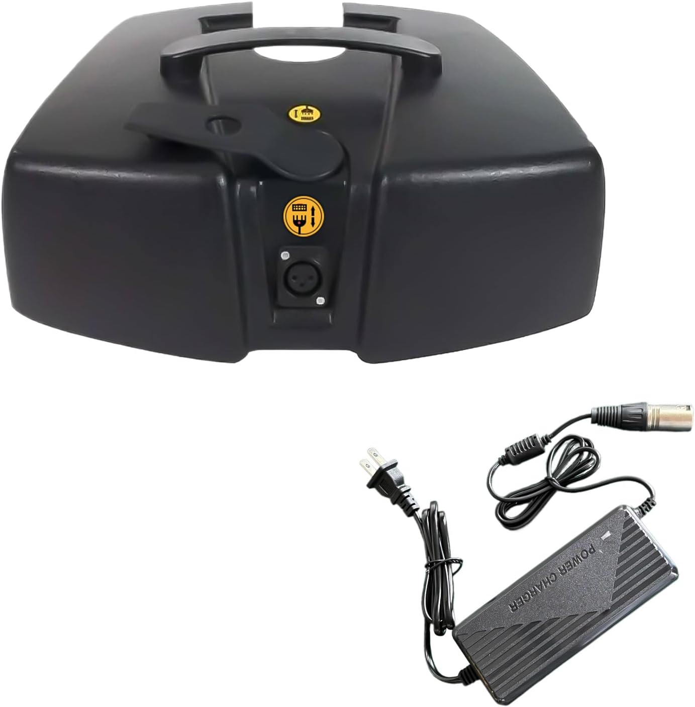 24V 24Ah Mobility Scooter Lion High Performance Battery Replacement for Vive 3 & 4 Wheel Compatible with VOCIC Folding Wheelchair with Seat Mobility Scooter, Including Charger