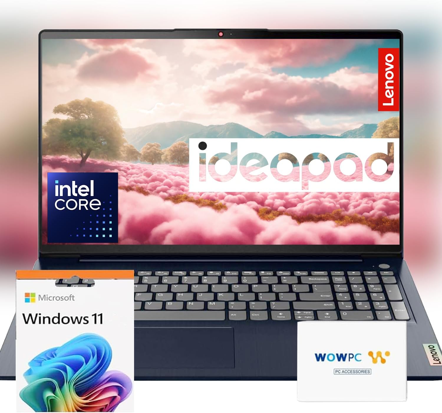 Lenovo 2025 New IdeaPad 15.6 inch Laptop • Back to School Limited Edition with Microsoft 365 • 20GB RAM • 1TB PCIe SSD • Intel Celeron Dual Core Processor • Wi-Fi 6 • Windows 11 • WOWPC Recovery USB