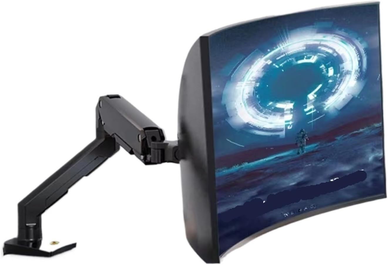 G50 Heavy-Duty Monitor Stand arm Computer Stand Desktop Rotating Lifting Computer Stand 16kg Load-Bearing(G55 Black)