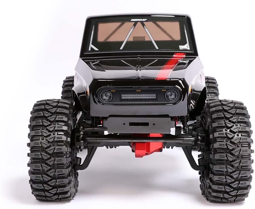 Redcat Ascent Fusion 1:10 Scale RC Rock Crawler, Brushless Motor, 4WD, Carbon Fiber Frame, Black