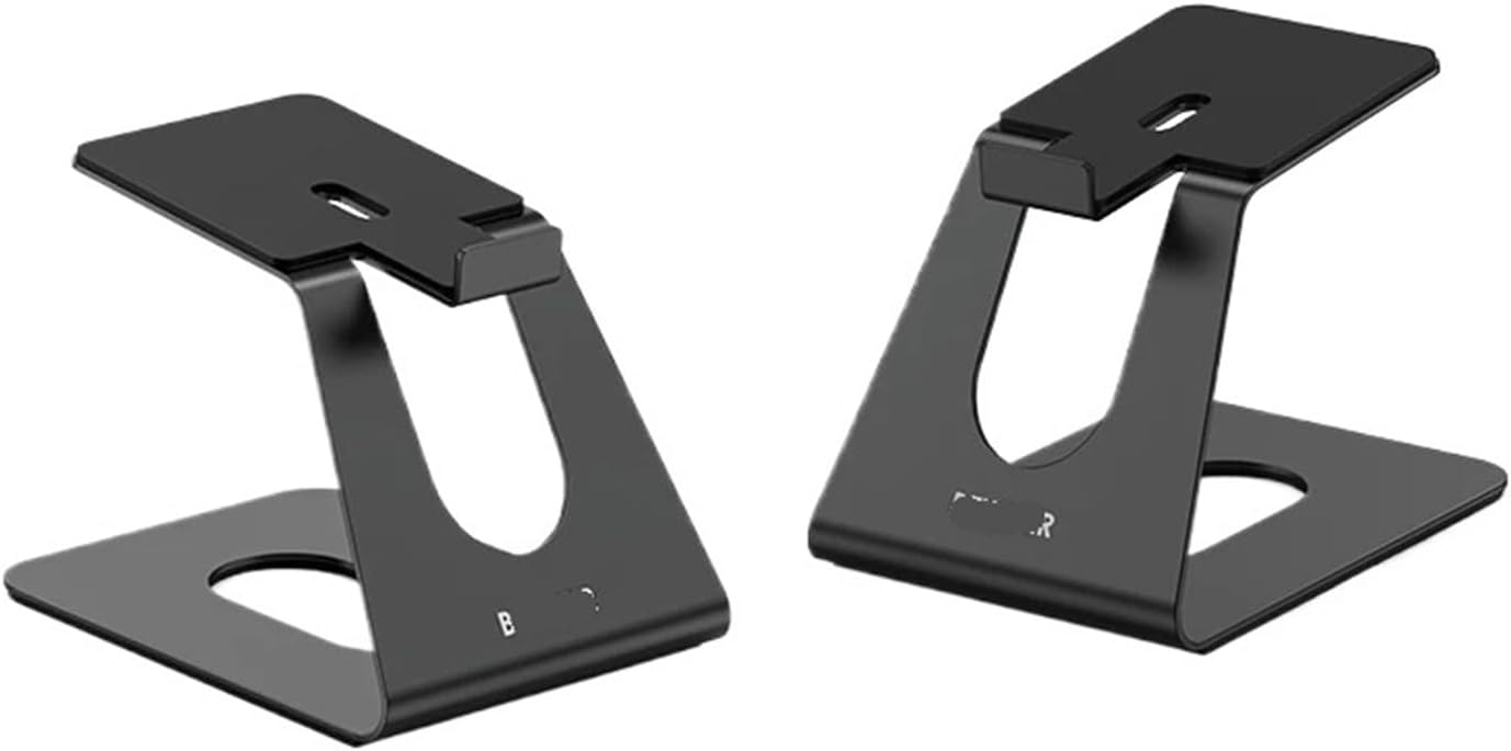 Desktop speaker audio stand metal simple design sensory speaker stand K4(Space Gray)