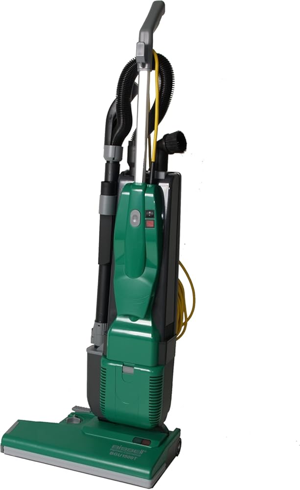 Bissell Commercial BGU18000T Heavy Duty Upright Vacuum, with on-Board Tools, Dual Motor, 18” Cleaning Path, 40’Cord