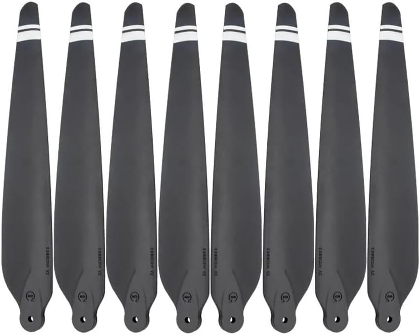 TS-2388F Reinforced Carbon Plastics Mix 23-Inch Folding Propellers (CW/CCW Set) for X6 Power Systems, Heavy-Lift Drone Rotor Components(4pcs CW and 4pcs CCW)