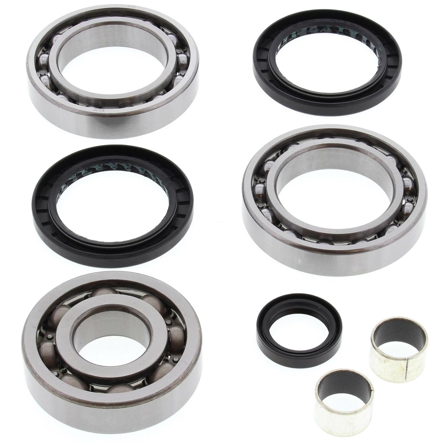 Generic Motorcycle & Scooter Replacement Parts & Accessories for Polaris Xpedition 425, 2000-2002, Rear Differential Bearing and Seal Kit Index-TRF965-32967, black