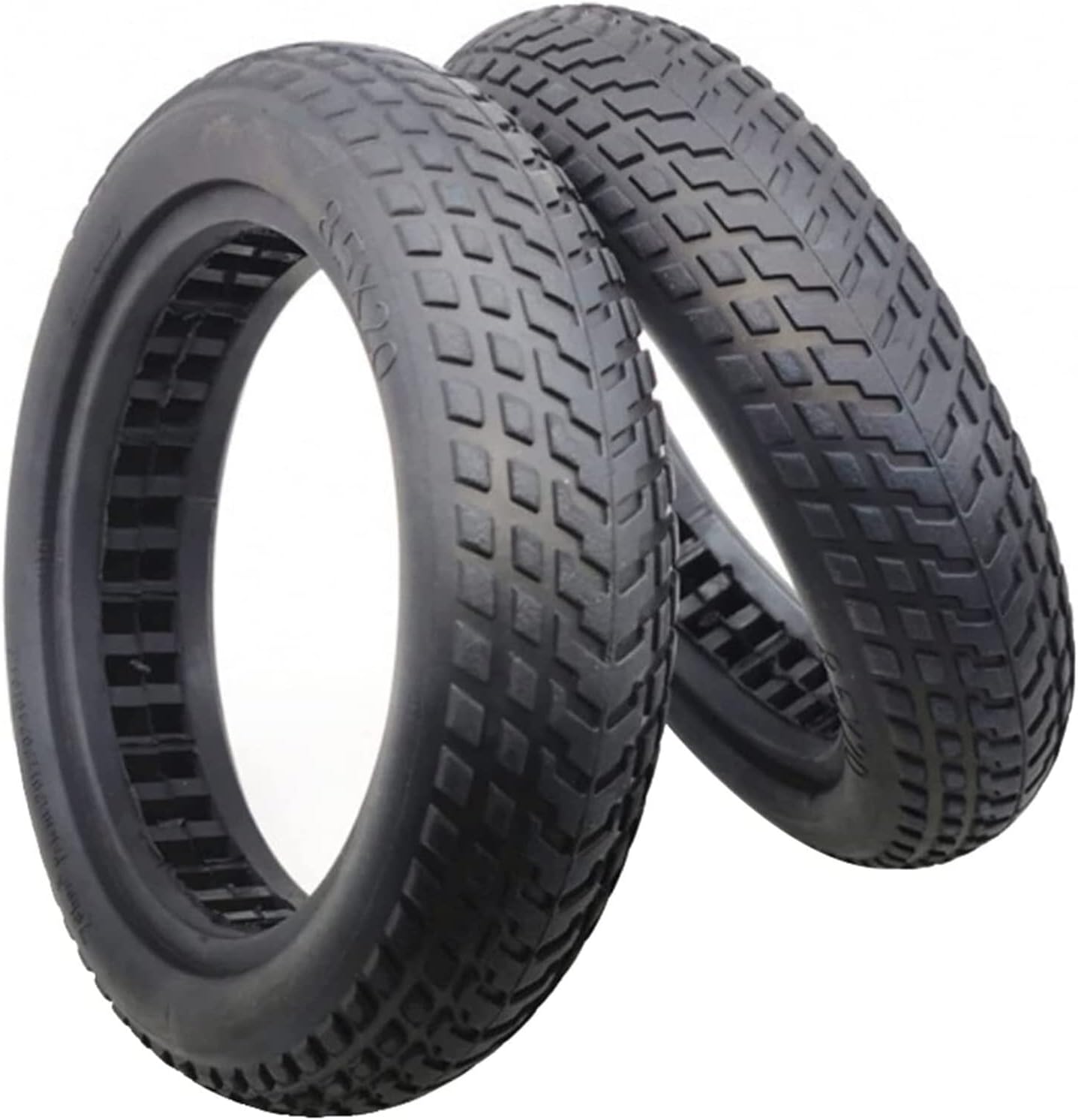 Wheels Scooter Tire, Non-Slip And Wear-Resistant, Durable Explosion-Proof Tubeless Solid Tire, for 8.5 Inch Electric Scooter (Size : 2PCS)