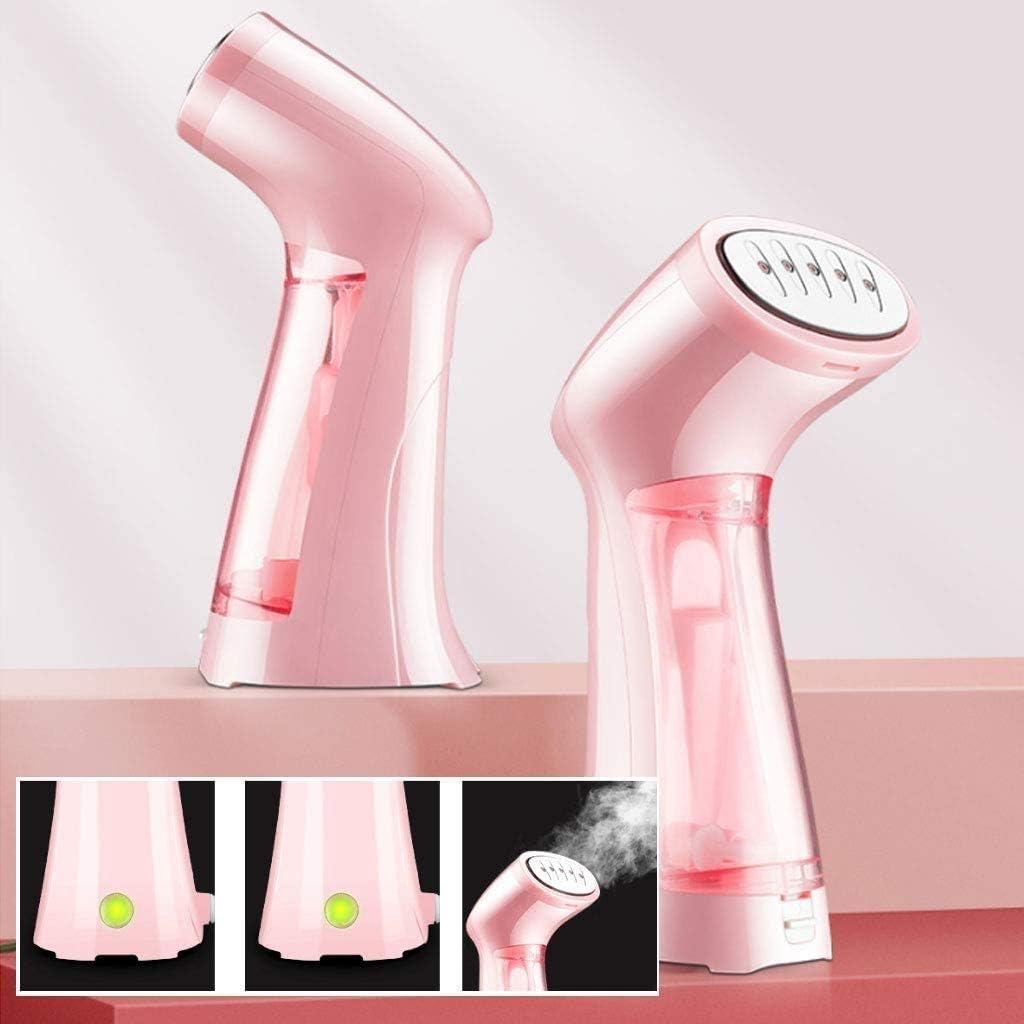 3FLQOOPP Powerful Handheld Garment and Fabric Steamer Stainless Steel Heated Soleplate, 1000-Watts