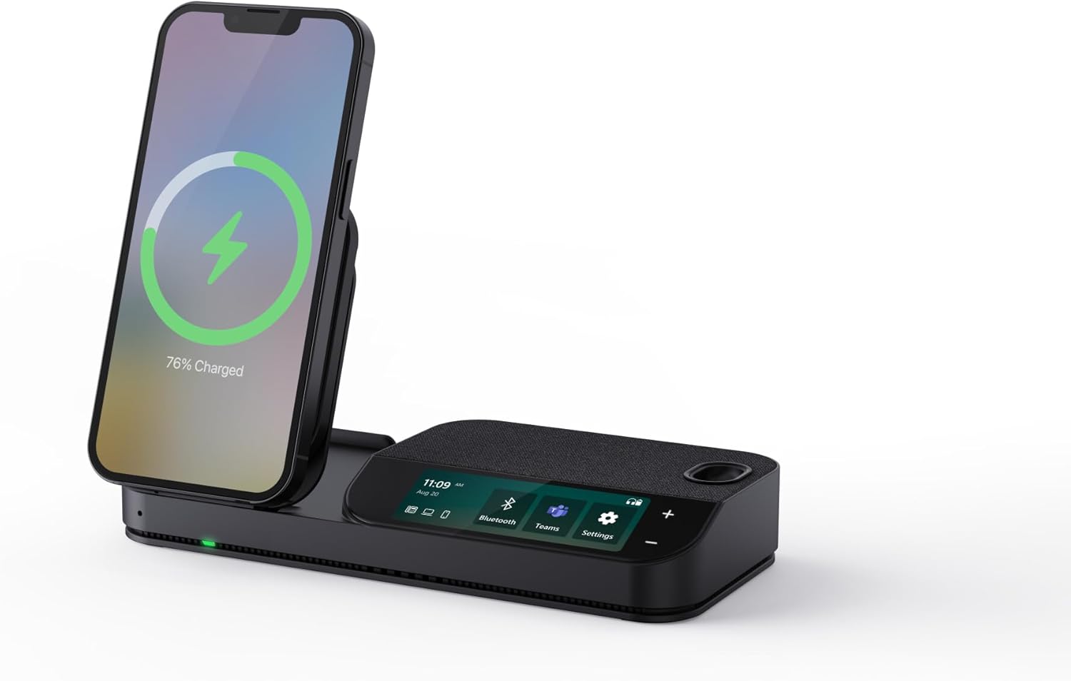 Yealink BH71-WORKSTATION écouteur/Casque Sans fil Ecouteurs Bureau/Centre d'appels Bluetooth Socle de chargement Noir