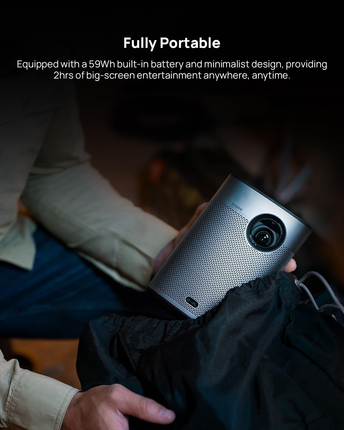 XGIMI Halo+ 1080P Portable Projector
