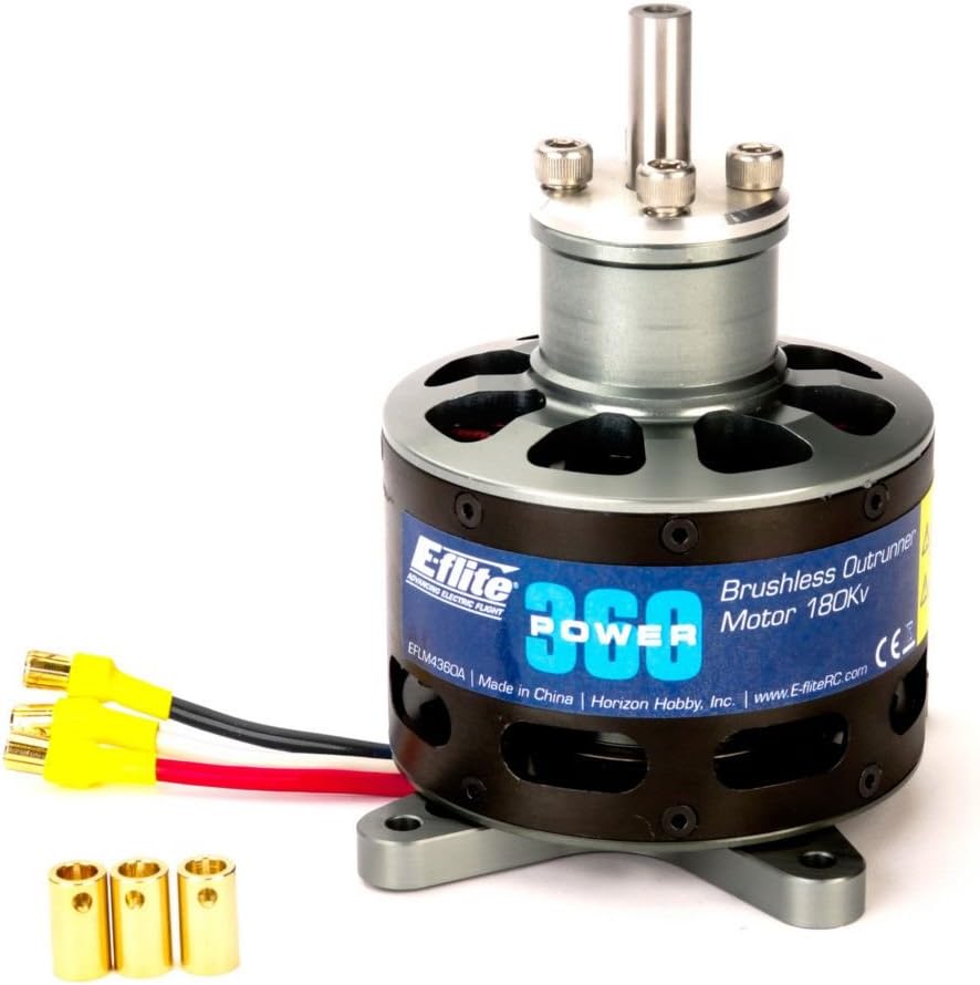 E-flite Power 360 Brushless Outrunner Motor 180Kv EFLM4360A Electric Brushless Motors Air
