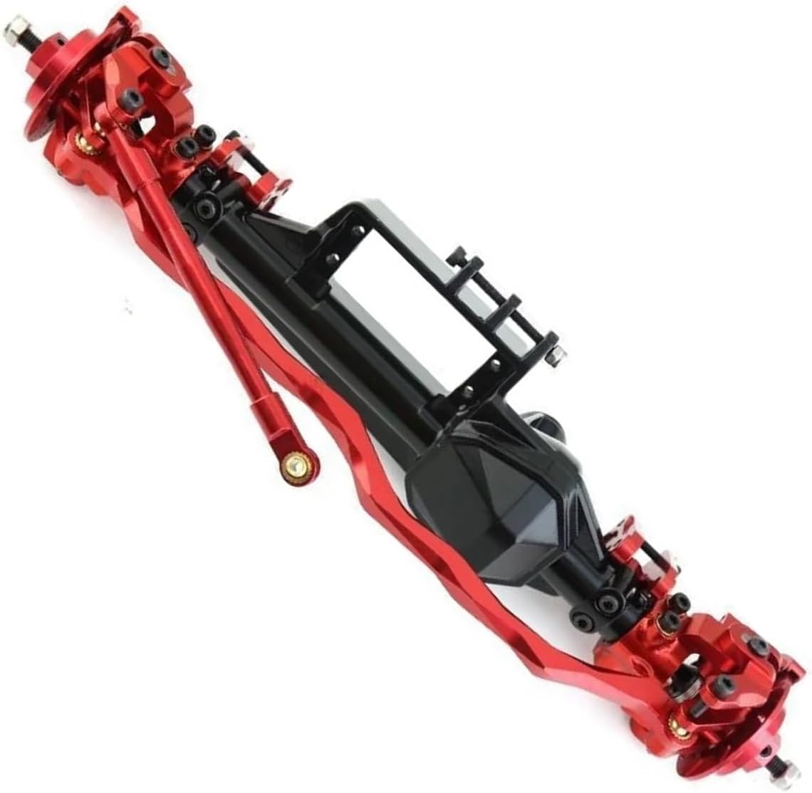 RC Car Upgrade Parts for Axial RBX10 for Ryft 1/10 RC Crawler Car Upgrade Parts Accessories RC Crawler Car Metal Front and Rear Axle Modified Parts(Color1,1 Set)