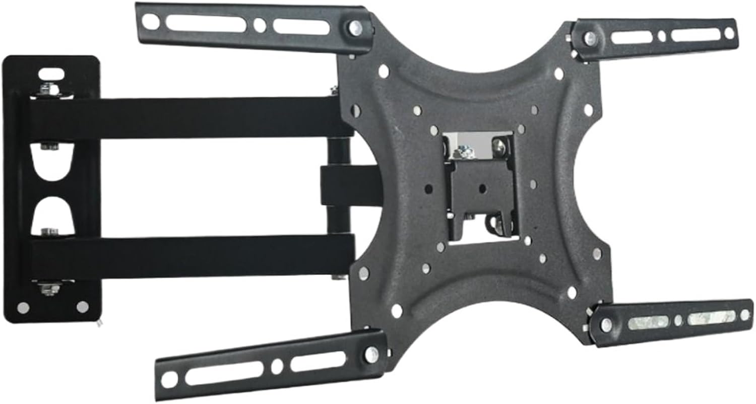 Full Motion TV Wall Mount TV Bracket for 26-55 Inch Tilt Swivel Stand TV Stand Computer Monitor Mounting Bracket Swivel TV Stand